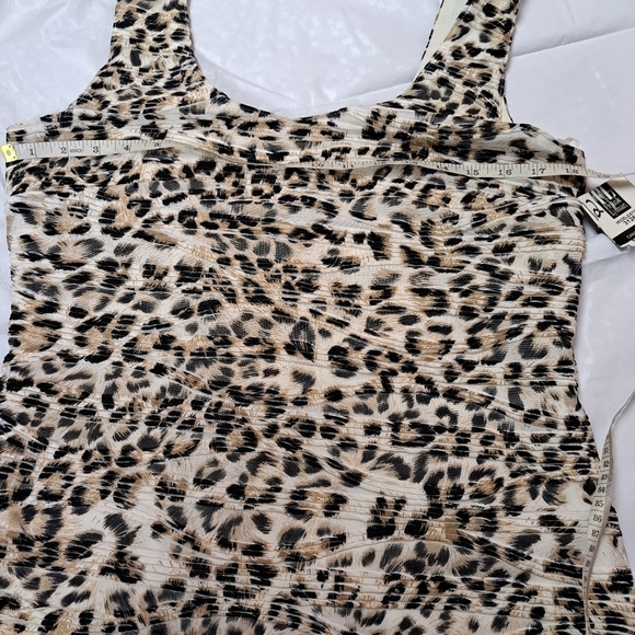 Frank Lyman Design Animal Print Sleeveless Midi Dress - Picture 7 of 12